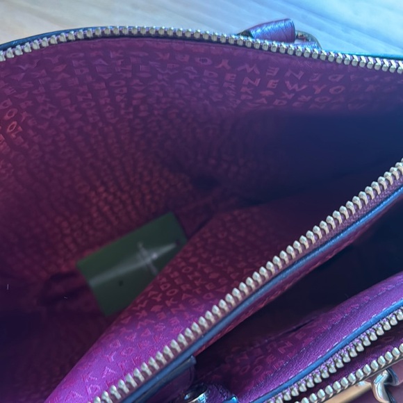 Kate spade leighann mulberry - Gem NWT Kate Spade MULLEDWINE Leather Leighann Mulberry Street Collection Bag